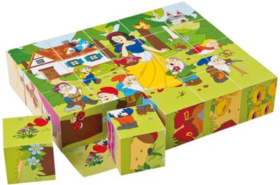 Woody Woody blokkenpuzzel sprookjes 90247.