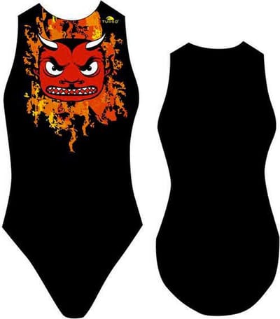 Turbo Devil Zwemkleding Zwart M Vrouw
