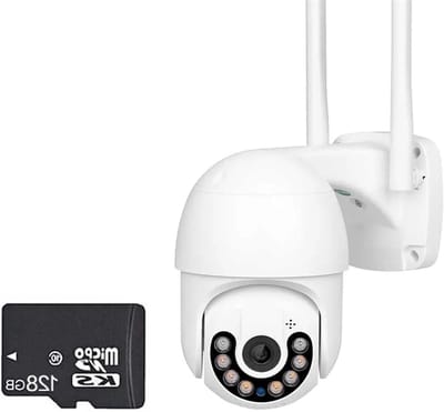Beveiligingscamera Buiten - IP Camera - Thuisbewaking - AI Detectie - 4K 8MP - Zwart