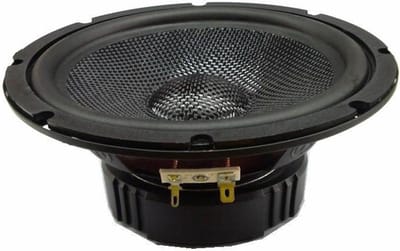 Midrange Bass Luidsprekers - Woofer Geluid Luidspreker - Home Theater Auto - Glasvezel Membraan - 6.5 inch - Zwart