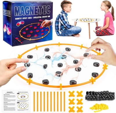 Magnetisch schaken - Magneten spel - Gebaseerd op kluster - spannend - schaakspel - magneet spel
