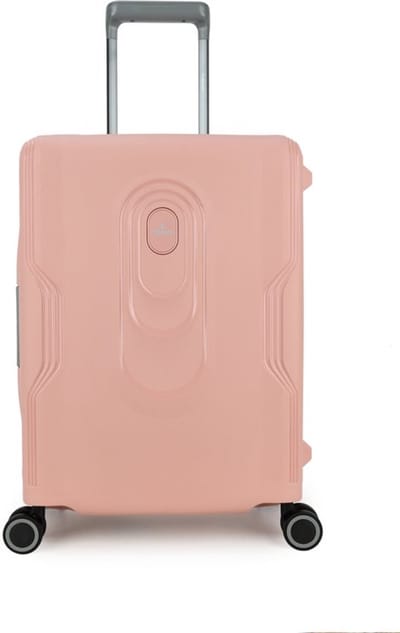 Decent On-Tour Spinner TSA Reiskoffer vaste sluiting 40 liter - Handbagage koffer 55cm met kliksloten - Pink