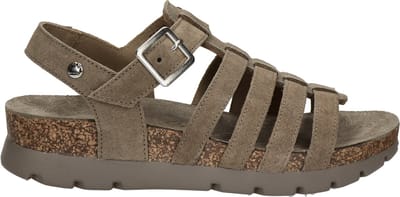 Panama Jack Sasha dames sandaal - Taupe - Maat 38
