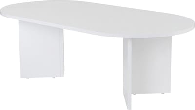 Witte Koffietafel - Salontafel Modern - Woonkamer Meubel - 18mm Dik Materiaal - 119x60x39.8cm - Stijlvol Wit