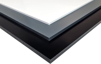 Harde PVC Plaat Wit 4mm - UV-bestendig Kunststof Plaat voor Bouw & Reclame