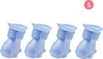 Bovista Nagelhoesjes Kat - Anti Krab Katten - Krab Bescherming Katten - Kattennagels - Lichtblauw - Maat S