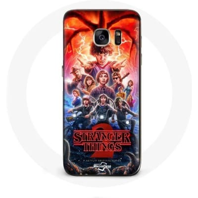 Samsung Galaxy S7 hoesje Stranger Things Poster Seizoen 2