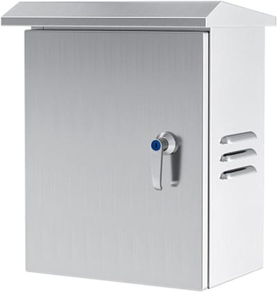 Waterdichte Elektra Box - Verdeelkast Buiten - Apparatuur Beschermen - Met Veiligheidsslot - 30x25x15cm - Grijs