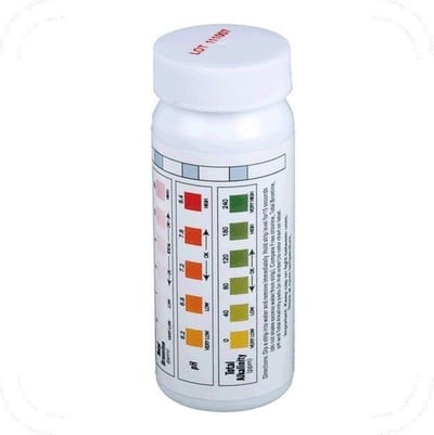 Teststrips - Waterkwaliteit - Watertesters - 50 teststrips - waterkwaliteit zwembad