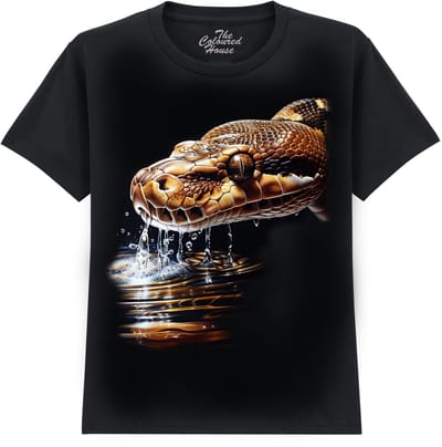 KIDS Slang Python In Water The Coloured House KIDS T-shirt XL