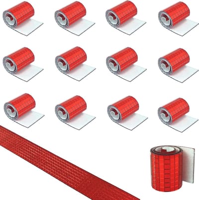Zelfklevende spiegelmozaïektegels - 5760 stukjes, 5x5 mm - Decoratieve wand- en gespiegeld oppervlak