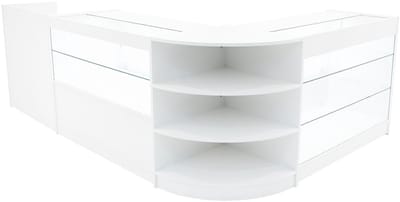 Theia led winkeltoonbank set - wit - k1200/c1200/tb60/lm60 - led