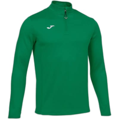 Joma Running Night Fleece Met Halve Rits Groen 11-12 Years