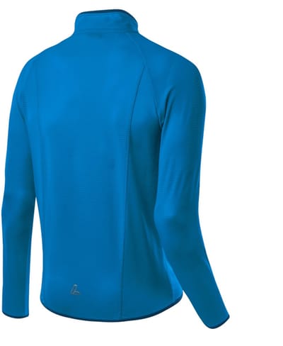 Loeffler shirt lange mouwen heren M Mid Jacket Techfleece Blue Lake - Blauw