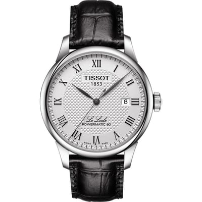 Tissot T-Classic Le Locle T006.407.16.033.00 T0064071603300 Powermatic 80 Montre automatique pour homme argenté