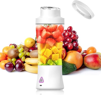 Smoothie Maker - Draagbare Blender - Gezonde Drankjes Maken - Krachtige Motor 22000 RPM - 700 ml - Wit