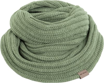 Knit Factory Nica Colsjaal - Sage Green - One Size