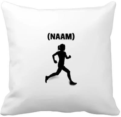 Akyol - hardloop met eigen naam Kussen hoes - Hardlopen - hardloper - sport - 40 bij 40 cm