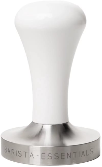 Tamper – 58.5mm - E61 – RVS - Wit– Koffie Tamper – Espresso Tamper - Koffie Stamper - ECM - Gaggia - Vibiemme – Espressomachine - Barista Essentials