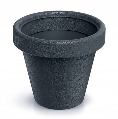 Prosperplast Origina - Bloempot - Antraciet - 23,8 cm - Kunststof