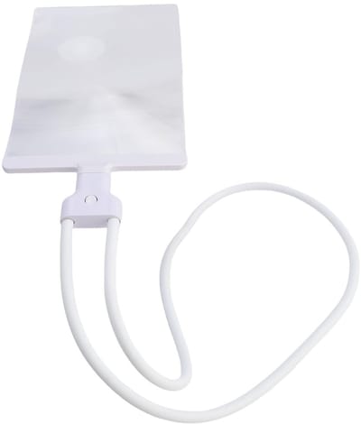 Dailygoods- Vergrootglas 4x Vergroting - Hangend Nek Vergrootglas - Flexibel Ontwerp - Handheld Tool - Voor Lezen en Naaien - Stabiele Houder - Handsfree Vergrootglas