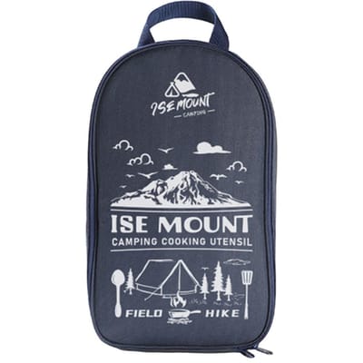 Sac de transport pour ustensiles de cuisine de camping Sac de transport portable pour ustensiles de barbecue de voyage Sac de transport pour ustensiles de cuisine Pochette pour vaisselle de pique-nique pour usage extérieur Accessoires de camping CHINA