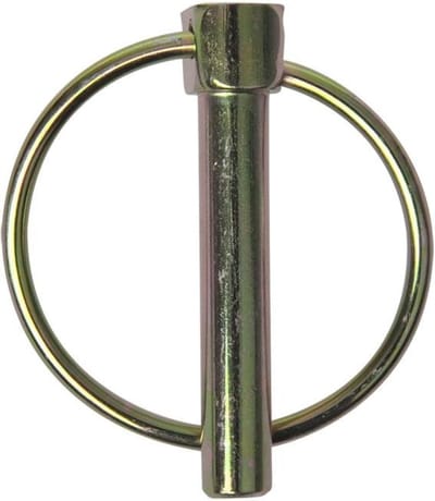 ProPlus Borgpen - Ø 8 mm - met Ø 38 mm ring - slank design - robuust staal - zilver
