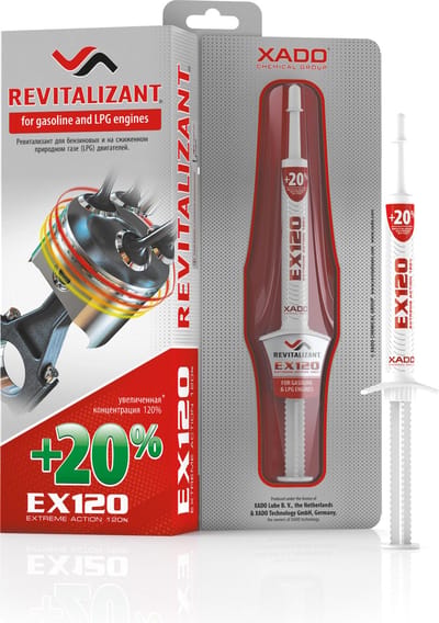 XADO additief Anti slijtage Revitalizant EX-120 Benzine 8 ml