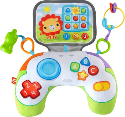 Fisher Price Littlest Gamer Buikligtrainer Control Grijp- en bijtspeelgoed