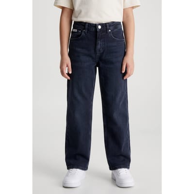 Calvin Klein Boys Skater Black Blue Stone Wash Taglia: 6 | Jeans Outlet | kids | Nero