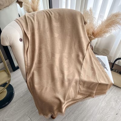 Écharpe de Mode de Luxe à Fil d'Or pour Femmes Designer Printemps Hiver Écharpe Chaude Pashmina Hijabs Écharpes Châles Wraps Foulard Bandeau