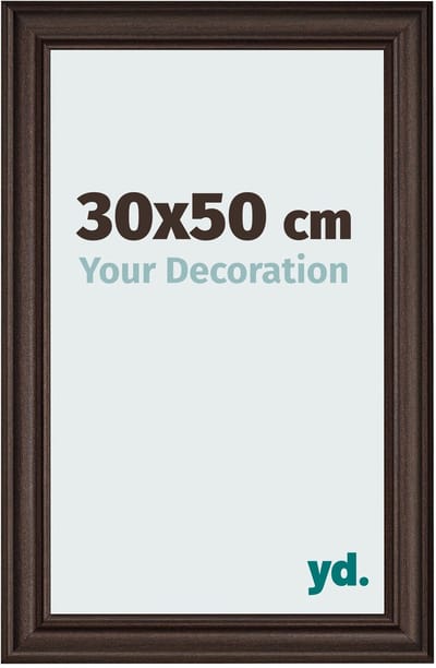 Your Decoration - Fotolijst 30x50 cm - MDF - Eiken Donker - Lazio