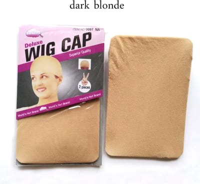 Dream Wig Cap voor Pruik 2 haarnetjes voor pruik Beige - dark blonde pruikennetten Dames
