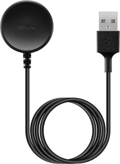 DrPhone ChargePro Safe Battery - USB Oplader - Oplaadkabel - Geschikt voor o.a Galaxy Watch 7/FE/6/5/Pro/4/3 41-45 mm/Active 2/3/4 40-44 mm
