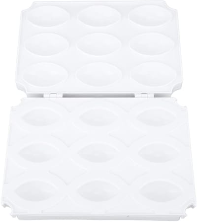 Dailygoods- Gehaktbal Maker - 9-vaks Matrijs - Handige Druktool - Duurzaam Materiaal - Eenvoudig Schoon te Maken - Voor Gehakt en Vleesgerechten - Vleesvorm
