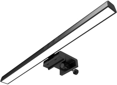 KAD® Monitor Lamp - Monitor Lightbar met Touch Bediening - Dimbare Monitorlamp voor Oogbescherming - Zwart - 33cm x 2cm x 3cm