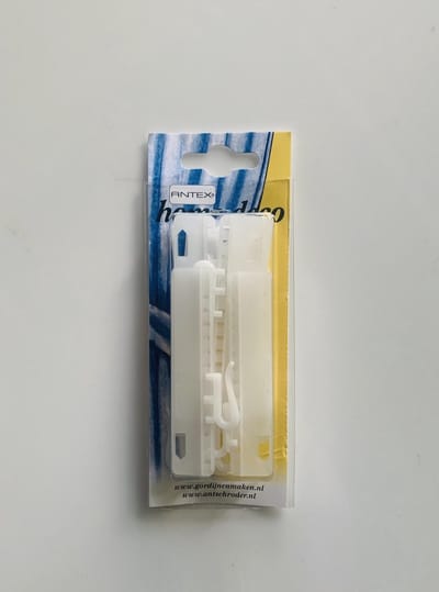 Gordijn Haak - Verstelbare Haak 7,5 cm - 10 stuks