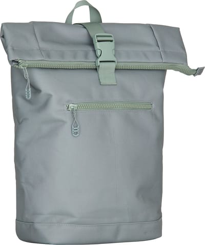 New Rebels Valor New York salie groen 21L Rugzak Rolltop Waterafstotend Laptop 15.6 inch