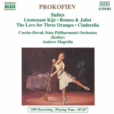 Czecho-Slovak State Philharmonic Orchestra, Andrew Mogrelia - Prokofiev: Orchestral Suites (CD)