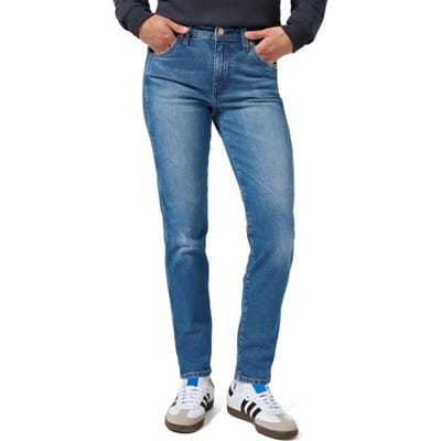 Wrangler Piper Indigo Dusk Denim Blue Jeans Größe: W26L32 | Jeans Outlet | Damen | Blau