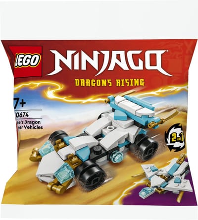 LEGO Ninjago 30674 - Zane's voertuigen met drakenkracht (polybag)