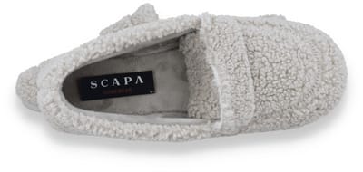 Scapa Dames Pantoffel Piedra | Beige | Maat: 41
