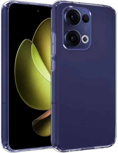 Hoesje - Geschikt voor Oppo Reno 13 - Sterk & Shockproof - Hoes Cover - Siliconen Case - Telefoonhoesjes - Transparant