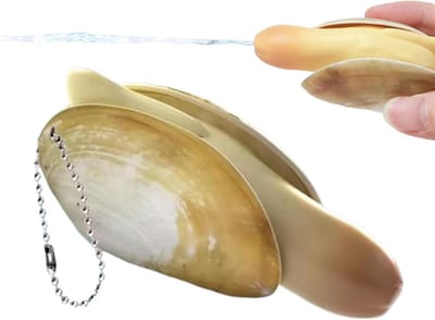 Waterspeelgoed voor kinderen - Schelp sproeier - Buiten spelen - Snel bijvulontwerp - 9 x 4 x 4 cm