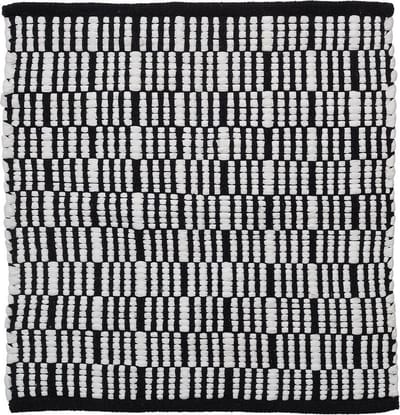 Sealskin -  Bandra Badmat 60x60 cm - Katoen -  Zwart
