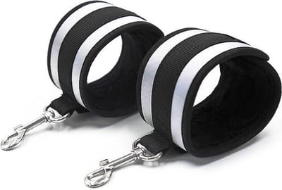 Ohmama Fetish - Grey Wrist Cuffs