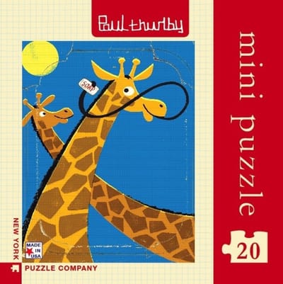 Giraffes - 20 Stukjes New York Puzzle Company Mini Puzzel - 0819844013479