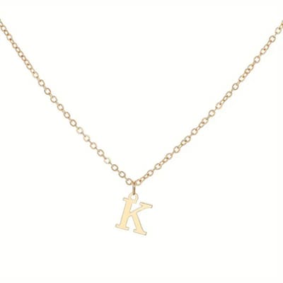 Bovista Ketting - Dames - Staal - Nep zilver - Met Hanger - Nep Goud - K