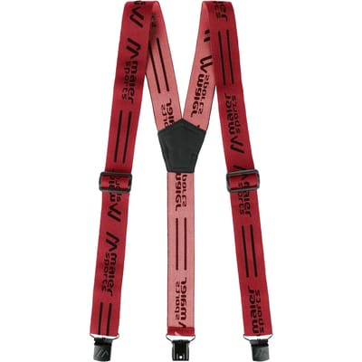 Maier Sports Suspender Riem Rood 1 Man,Vrouw