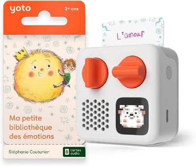 Draagbare Geluidsbox voor Kinderen met Inclusief Bibliotheek van Emoties